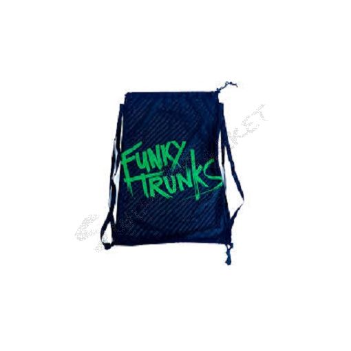 Funky Trunks Mesh Gear Bag Still Black