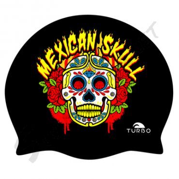 Turbo Mexican skull cap