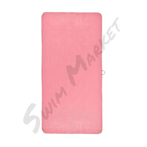 Arena Smart Plus Gym Towel Pink - White